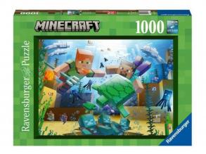 Ravensburger Puzzle 1000 db - Minecraft Mosaic