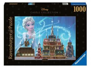 Puzzle 1000 db - Disney kastély Elza