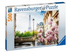 Puzzle 500 db - Tavasz Párizsban
