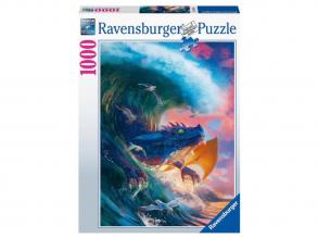 Puzzle 1000 db - Sárkány verseny