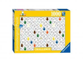 Ravensburger Kihívás puzzle Miffy, 1000db
