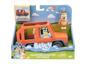 Bluey: 4x4 terepjáró Mama karakter figurával