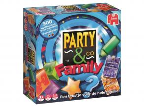 Party és Co Family társasjáték, német nyelvű