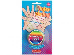 Finger String szivárvány színű gumimadzag