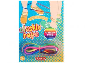 Elasztic Rope szivárvány színű gumikötél