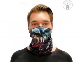 Alien mintás nyakmelegítő