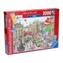 Londoni élet puzzle, 1000 darabos