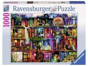 Tündérek könyvespolca 1000 darabos puzzle