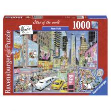 A világ városai - New York puzzle, 1000 db-os, Ravensburger