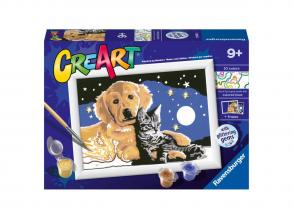 CreArt festés számok szerint - Csillagfényes édesség