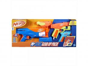 Nerf: N-Series: Gear Up Pack 3db-os szivacslövő szett 18db tölténnyel - Hasbro