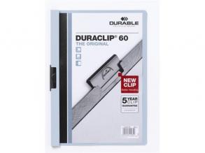 Durable Duraclip A4 60lapos világoskék clip-mappa