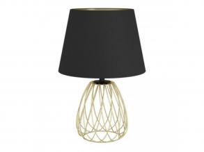 EGLO , 390039 , JAZMINIA , asztali lámpa , E27 , 1X40W , IP20 , fekete, réz