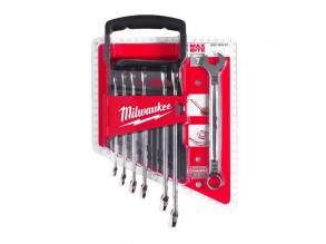 Milwaukee Csillag-Villáskulcs készlet 7 részes 1 db