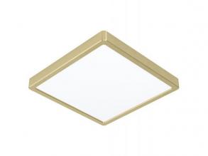 LED panel , 20.5W , falon kívüli , négyzet , meleg fehér , réz keret , EGLO , FUEVA 5 , 900184