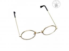 Nagymama szemüvege tiszta üveggel (nem dioptriás) fém