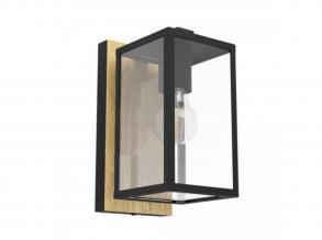 EGLO , 900289 , BUDRONE , fali lámpa , E27 , 1X40W , IP44 , átlátszó