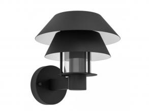 EGLO , 900287 , CHIAPPERA , fali lámpa , E27 , 1X40W , IP44 , átlátszó