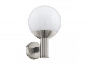 EGLO , 900265 , NISIA-Z , fali lámpa , E27 , 1X9W , Yes , IP44 , fehér