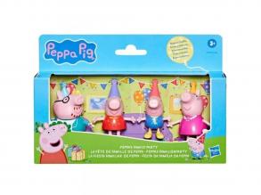Peppa malac: Családi Party 4db-os figura szett - Hasbro