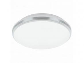 LED lámpatest , mennyezeti , 18 Watt , természetes fehér , króm , IP44 , EGLO , PINETTO , 900365