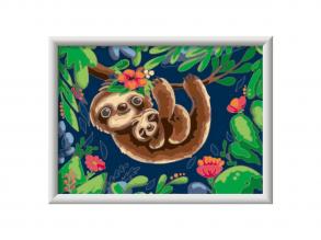 CreArt Festés számok alapján  Édes lajhárok