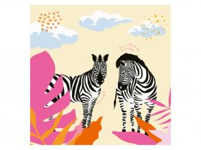 Festés számok alapján  Zebra