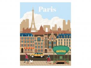 CreArt Festés számok alapján  Színes Párizs