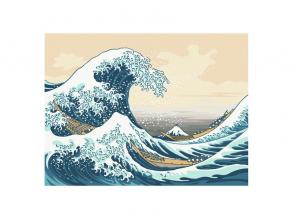 CreArt Számok alapján festés  A nagy hullám