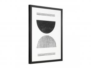 EGLO Living, 423044, ROBERVAL, Kép, Fekete, Fehér