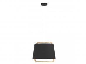 EGLO , 390185 , CAMALOZA , függesztett lámpa , E27 , 1X40W , IP20 , fekete