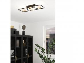 EGLO , 900367 , MESSINARO , mennyezeti lámpa , E27 , 3X40W , IP20