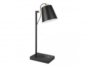 EGLO , 900626 , LACEY-QI , asztali lámpa , 3000 K , LED , 5,5W , Yes , IP20 , fekete, krémszín