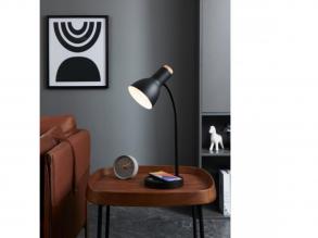 EGLO , 900628 , VERADAL-QI , asztali lámpa , 3000 K , LED , 5,5W , Yes , IP20 , fekete, krémszín