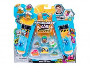 MrBeast Lab Swarms 2. sorozat Atomic Series akciófigura, 12 darabos csomag