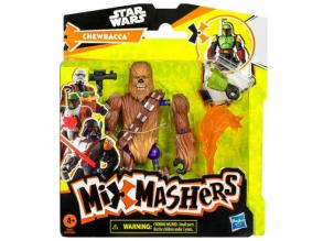 Star Wars: Mix Mashers Chewbacca figura szett kiegészítőkkel  Hasbro
