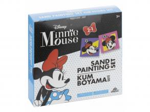 Minnie egér portré homokfestő készlet