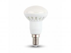 LED lámpa , égő , szpot , E14 foglalat , R39 , 3 Watt , természetes fehér