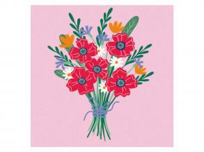 Ravensburger CreArt Számok alapján festés  Mákcsokor