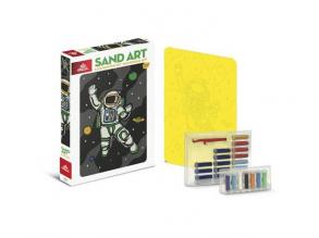 Homokvarázs: Asztronauta homokfestő készlet