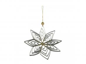 EGLO Living, 427188, MATANAO, Karácsonyi Dísz, Szürke, Arany