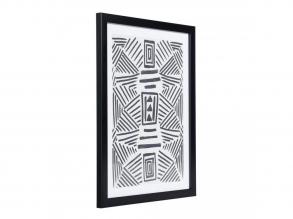 EGLO Living, 423092, ROBERVAL, Kép, Fekete, Fehér