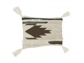 EGLO Living, 420107, CHEVERY, Díszpárna, Sötétbarna, Krémszín