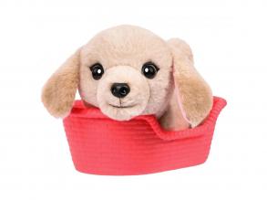 My Real Puppy - Buddy interaktív golden retriever plüsskutya, 21 cm