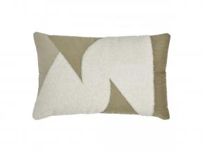 EGLO Living, 420118, BERHALA, Díszpárna, Fehér, Földszínű