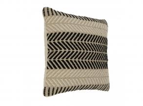 EGLO Living, 420124, CHEVERY, Díszpárna, Fekete, Bézs