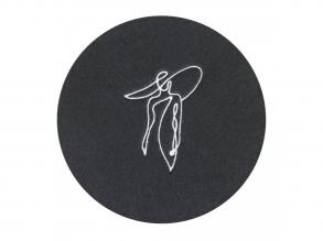 EGLO Living, 420187, ANDASIBE, Poháralátét, Fekete, Fehér