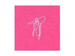 EGLO Living, 420191, ANDASIBE, Poháralátét, Rózsaszín