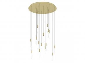 EGLO , 390361 , MIRADOR , függesztett lámpa , 3000 K , LED , 16X3,3W , Yes , IP20 , átlátszó