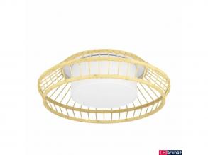 EGLO , 900841 , YUKU-Z , mennyezeti lámpa , 2700 K 6500 K , LED , 22W , Yes , IP20 , barna, fehér